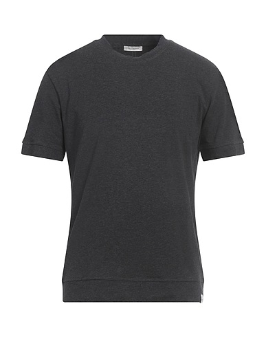 PAOLO PECORA T-shirt Antracite 96% Cotone, 4% Elastan