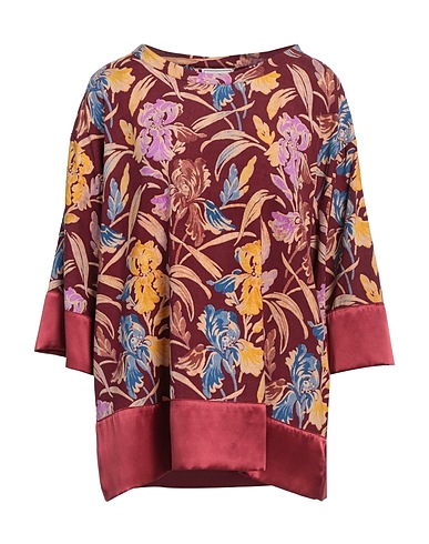 PIERRE-LOUIS MASCIA Top Garnet 94% Silk, 6% Elastane