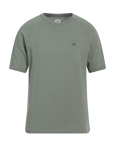 C.P. COMPANY Sweat-shirt Vert sauge 100% Coton