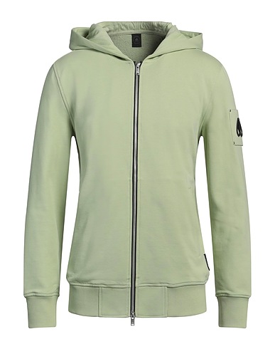 MOOSE KNUCKLES Sweat-shirt Vert sauge 100% Coton
