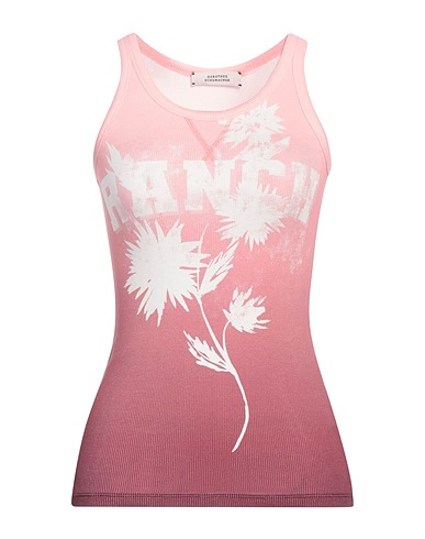 DOROTHEE SCHUMACHER Tank top Pink 97% Cotton, 3% Elastane