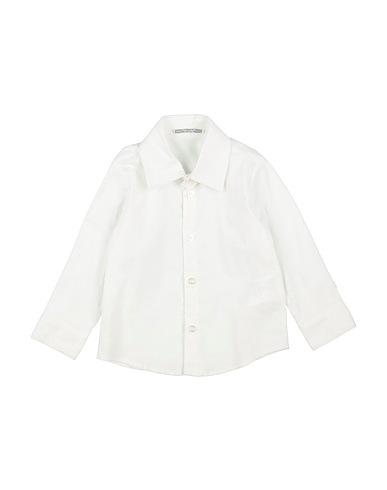 U+É Solid colour shirt White 97% Cotton, 3% Elastane