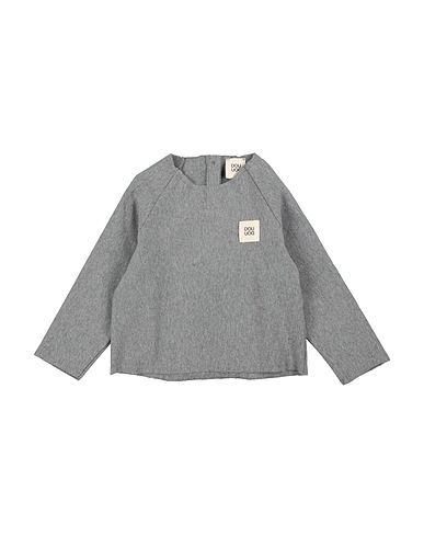 DOUUOD Sweatshirt Grey 95% Cotton, 5% Elastane