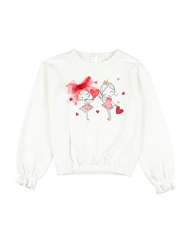 U+É T-shirt White 94% Cotton, 6% Elastane