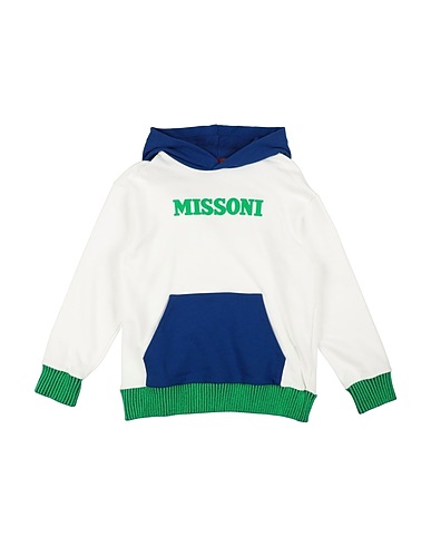 MISSONI KIDS Sweatshirt White 100% Cotton