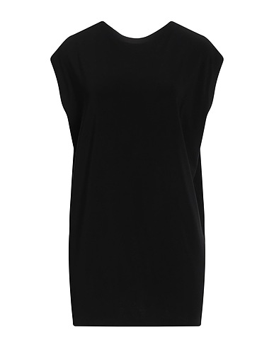 NORMA KAMALI T-shirt Black 95% Polyester, 5% Elastane