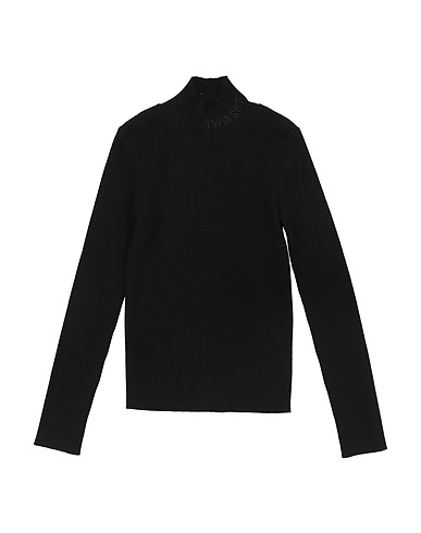 TWINSET T-shirt Black 40% Viscose, 38% Polyester, 22% Polyamide