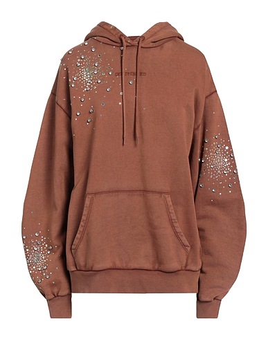 DES_PHEMMES Hoodie Schokobraun 100% Baumwolle