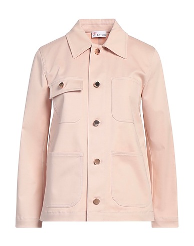 REDValentino Giubbotto Rosa chiaro 97% Cotone, 3% Elastan