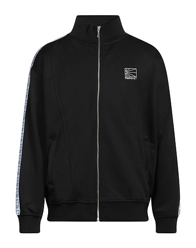 RASSVET Sweatshirt Black 100% Polyester, Elastane