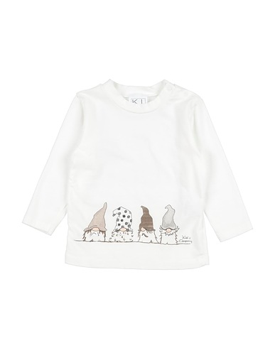KID'S COMPANY T-shirt White 96% Cotton, 4% Elastane