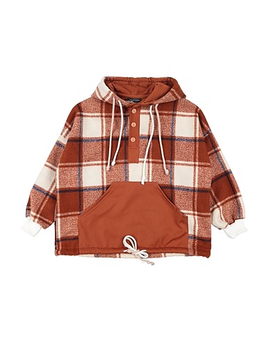 BRIAN RUSH Hooded track jacket 100% Polyester