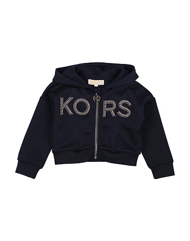 MICHAEL KORS KIDS Sweatshirt Midnight blue 72% Polyester, 24% Viscose, 4% Elastane, Cotton