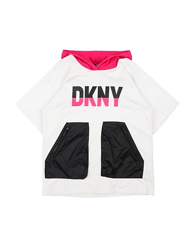 DKNY Sweatshirt Weiß 95% Baumwolle, 5% Elastan
