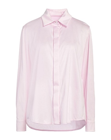 CIRCOLO 1901 Solid color shirts & blouses Pink 100% Cotton