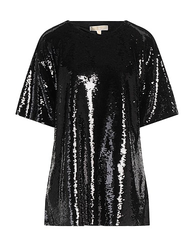 MICHAEL MICHAEL KORS Top Nero 100% Poliestere riciclato