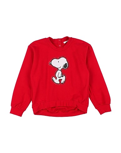 U+É Sweatshirt Red 100% Cotton