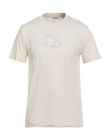 BURBERRY T-shirt Cream 100% Cotton