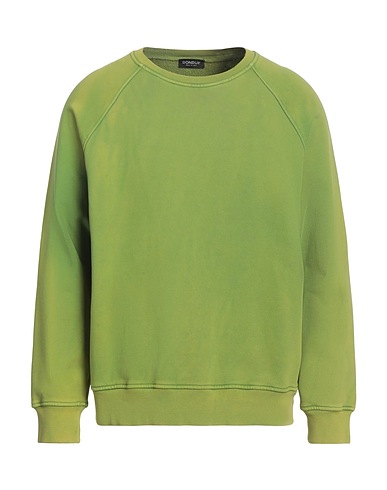 DONDUP Felpa Verde lime 100% Cotone, Elastan