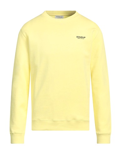 DONDUP Sweatshirt Yellow 100% Cotton, Elastane