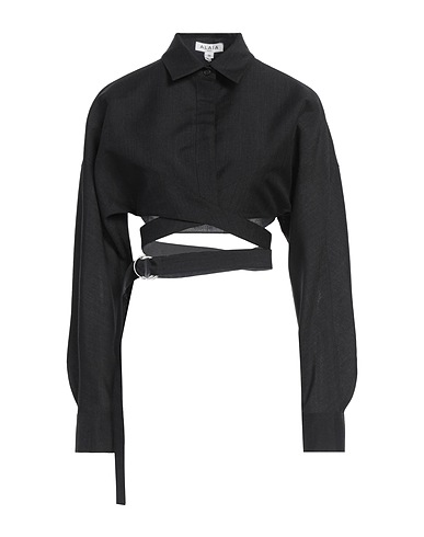 ALAÏA Solid colour shirts & blouses 60% Mohair wool, 40% Wool