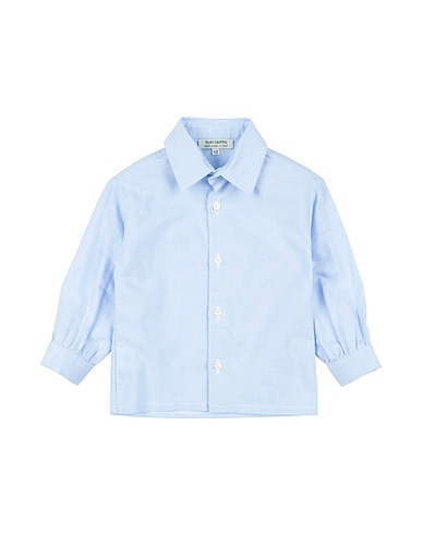 PAIO CRIPPA Camicia tinta unita Celeste 100% Cotone