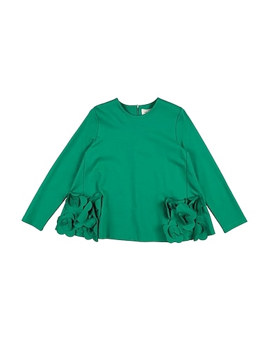 MEIMEIJ Top Emerald green 65% Viscose, 30% Polyamide, 5% Elastane