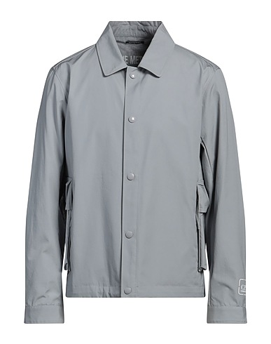 C.P. COMPANY Solid color shirt Light grey 100% Cotton