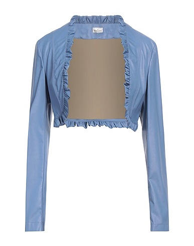REBEL QUEEN by LIU •JO Shrug Pastel blue 100% Viscose, Polyurethane resin