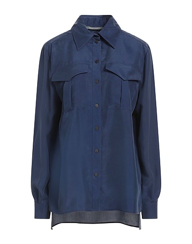 ALBERTA FERRETTI Solid colour shirts & blouses 100% Silk