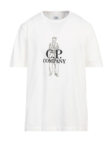 C.P. COMPANY Ｔシャツ ホワイト コットン 100%