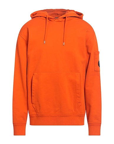 C.P. COMPANY Hooded track jacket  Orange 100% Cotton