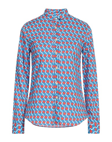 MOSCA Patterned shirts & blouses Azure 100% Cotton
