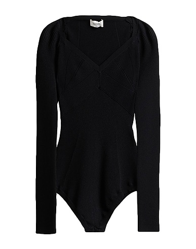VALENTINO GARAVANI TOPS Schwarz 83% Viskose, 17% Polyester