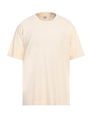 C.P. COMPANY T-shirt Ivory 100% Cotton