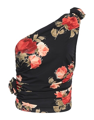 MAGDA BUTRYM One-shoulder top 86% Viscose, 14% Elastane