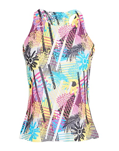 YES ZEE by ESSENZA Tank top Black 100% Polyester
