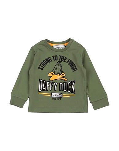 ICEBERG T-shirt Military green 100% Cotton