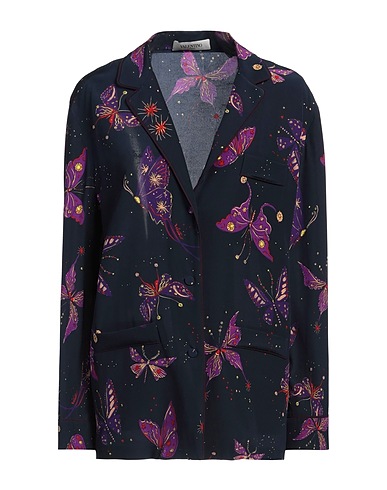 VALENTINO GARAVANI Blazer Midnight blue 100% Silk