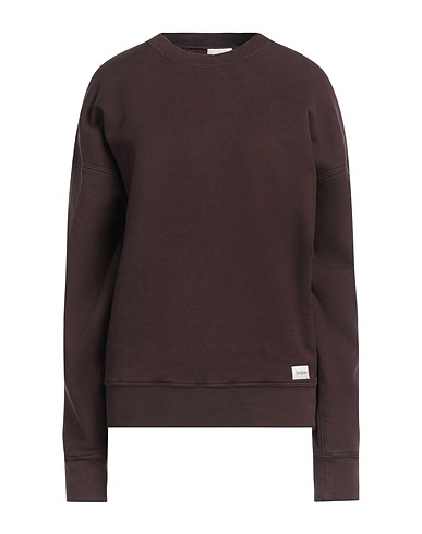 SAINT LAURENT Sweatshirt Dark brown 100% Cotton