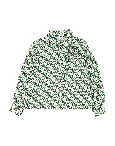 L:Ú L:Ú by MISS GRANT Patterned shirts & blouses Green 100% Viscose