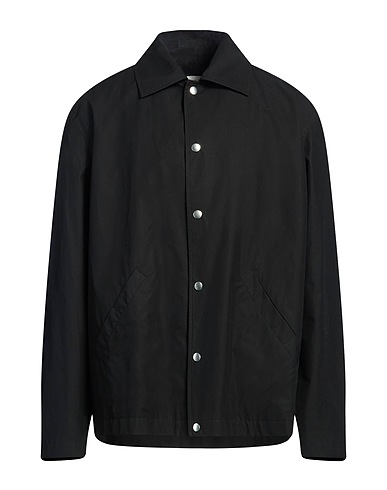 JIL SANDER Camicie Nero 100% Cotone