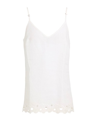 HOLY CAFTAN Top Ivory 100% Linen