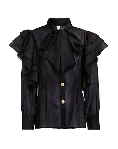 ODI ET AMO Camicie e bluse tinta unita Nero 100% Poliestere