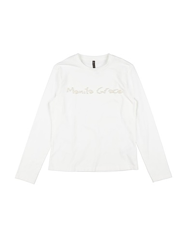 MANILA GRACE T-shirt White 94% Cotton, 6% Elastane