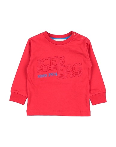 ICEBERG T-shirt ROSSO 100% Cotton