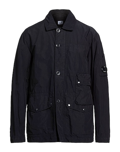 C.P. COMPANY Solid colour shirt BLU NOTTE 100% Polyamide