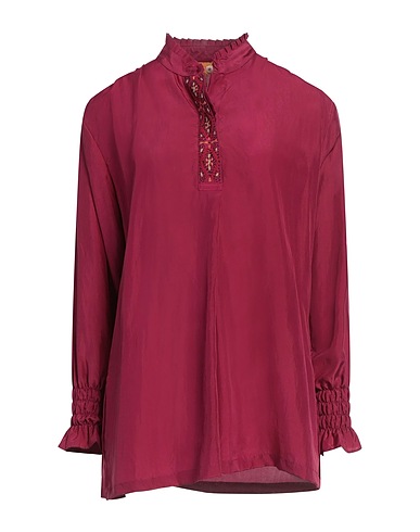 FRANCESCA BASSI Silk top Mauve 100% Silk