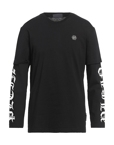 PHILIPP PLEIN T-shirt Black 100% Cotton