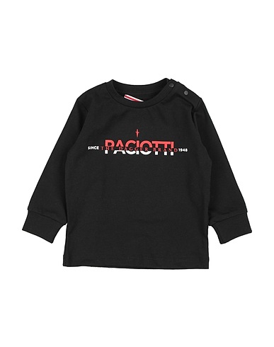 PACIOTTI T-shirt Nero 100% Cotone